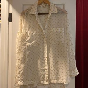 Sheer in-wear shirt